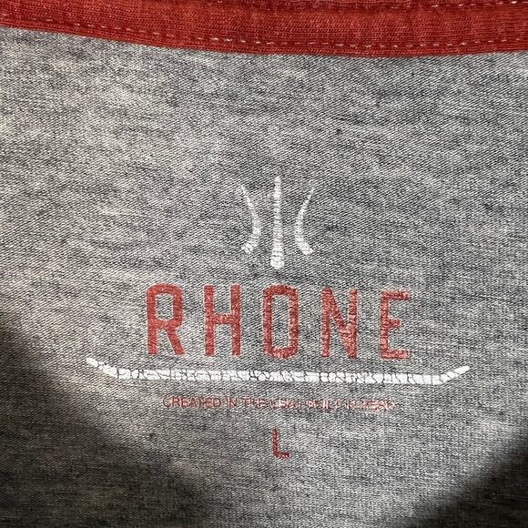 RHONE Gray Short Sleeve Tee - Picture 5 of 6